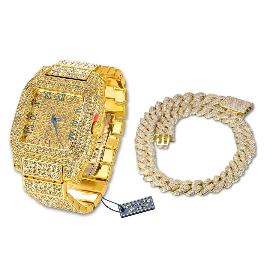 Watch Bracelet Necklace