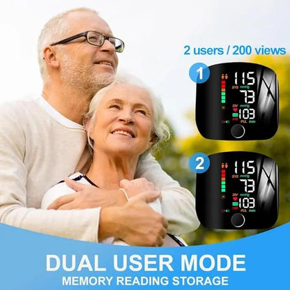 Wrist Electronic Sphygmomanometer – Automatic Digital - Trendy zone