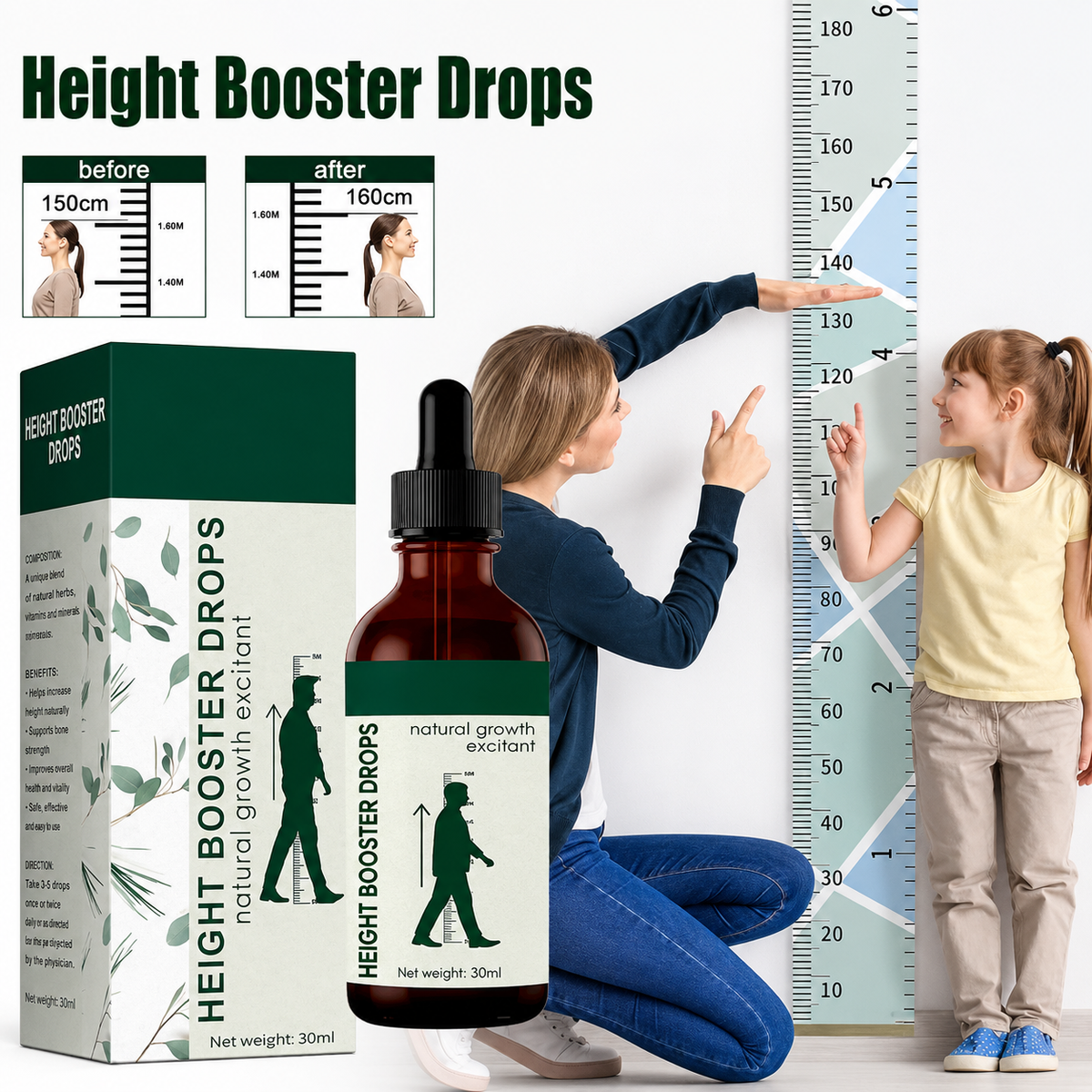 Height Booster Drops (30ml)