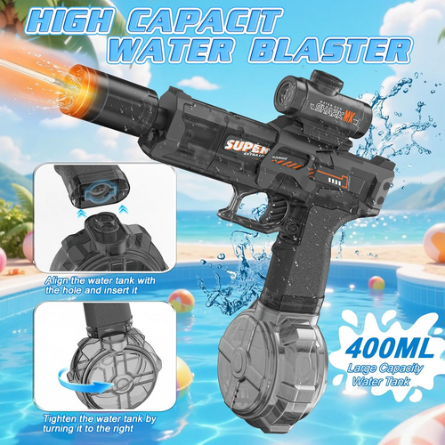 Electric automatic Water Gun | مسدس المياه الكهربائي الأوتوماتيكي