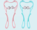 Neck Massager High Quality Multi-function Manual Relaxed Cervical Massager Pressure Relieve Double Ball Pressing Meridian Massager