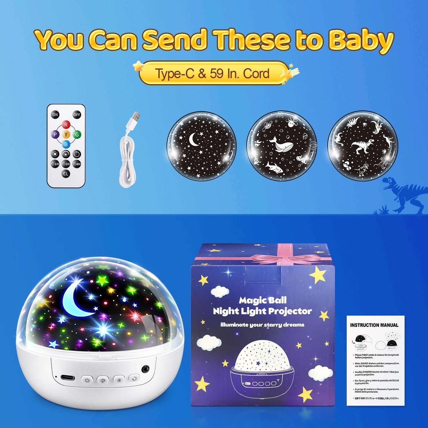 Night Light Projector