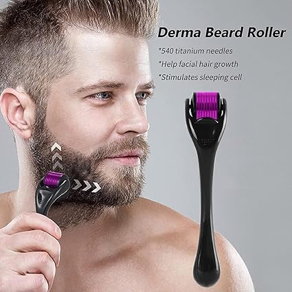 Derma Roller 1 mm Men Mattress Hair & Beard Growth